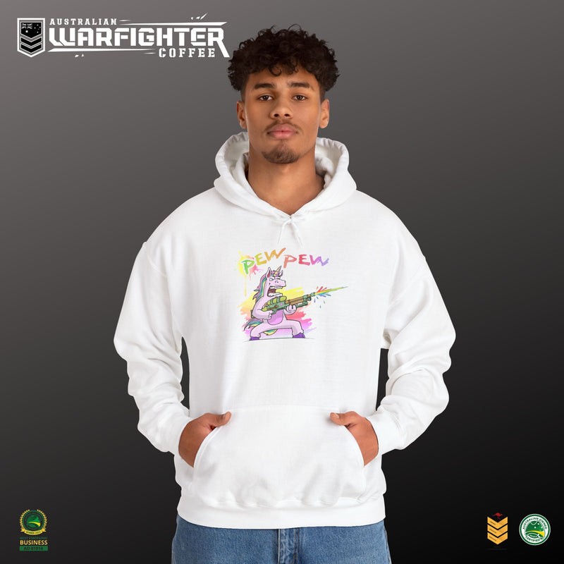 Pew Pew Unicorn Hoodie