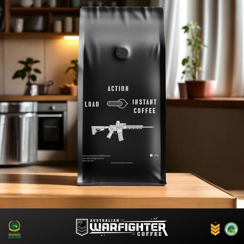 Load Action Instant Coffee 250g - Veteran-Owned