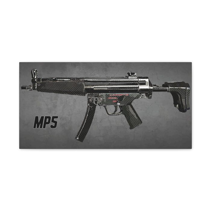 Canvas Art Print - MP5 Digital Art