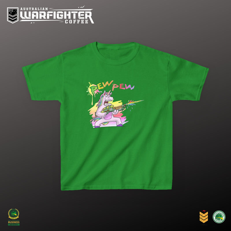 PEW PEW UNICORN - KIDS CLOTHING