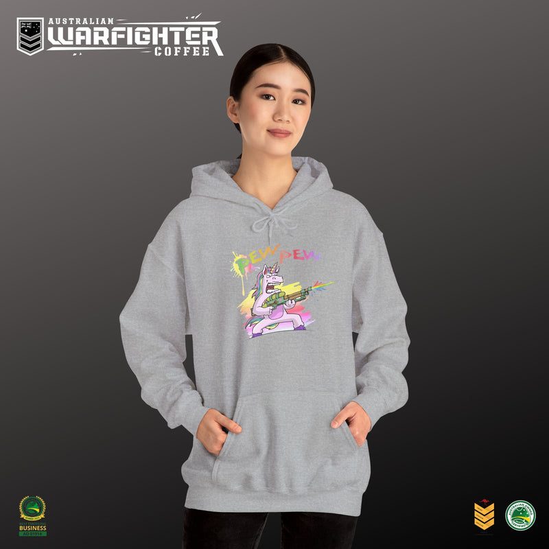 Pew Pew Unicorn Hoodie