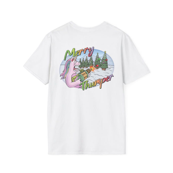 Christmas Adults Shirt - Merry Thumper Unisex T-Shirt