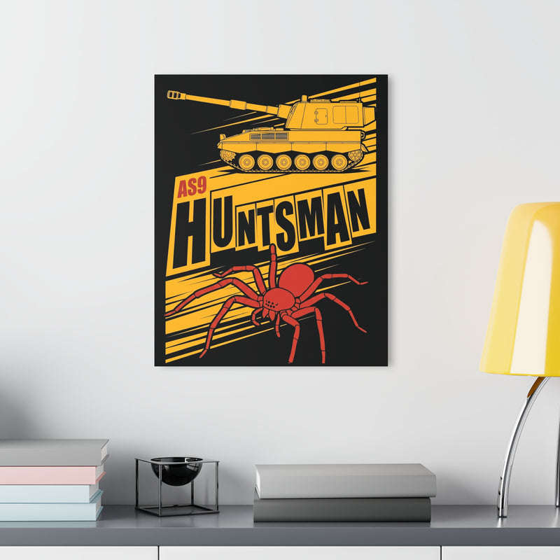 Acrylic Print — 'AS9 Huntsman' Tank & Spider Retro Wall Art