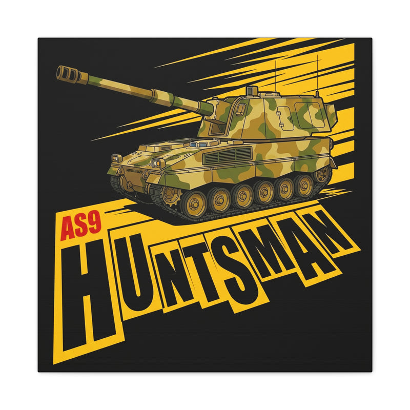 AS9 Huntsman Tank Canvas Print — Military Vehicle Wall Art