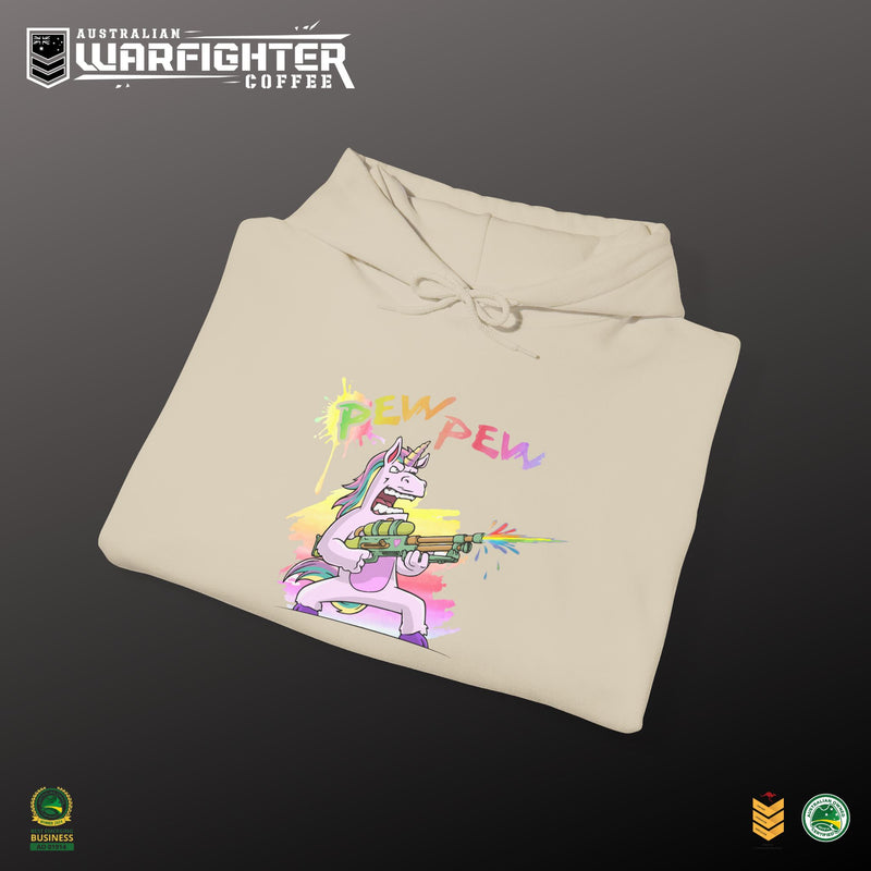 Pew Pew Unicorn Hoodie