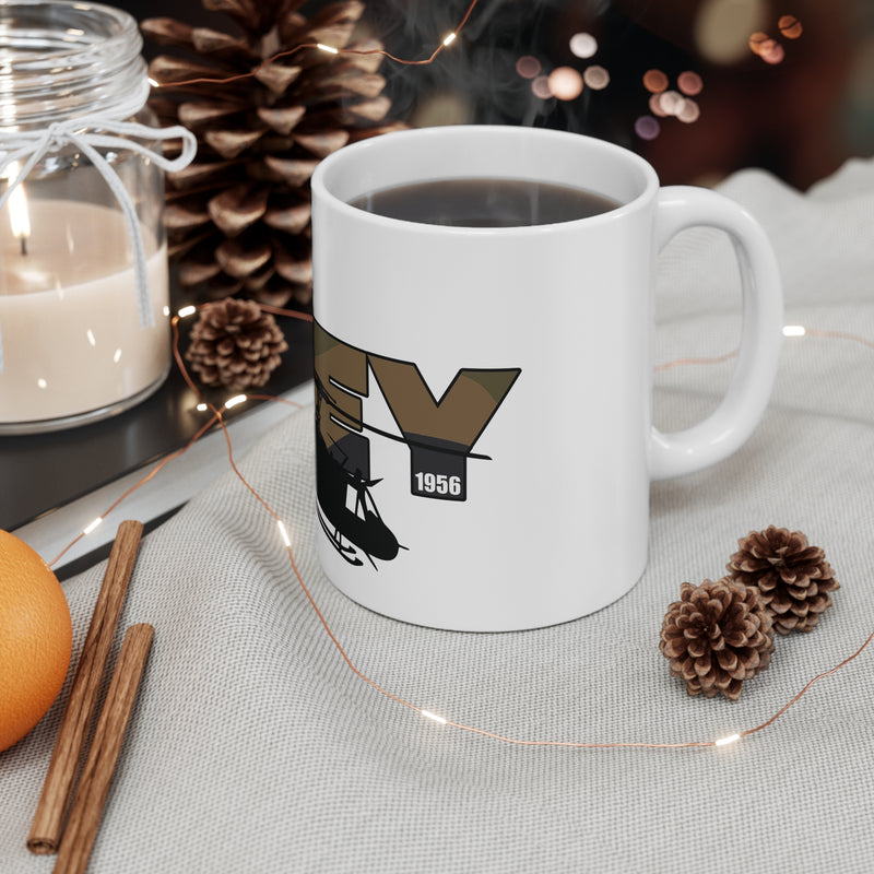 Huey UH-1 Ceramic Mug | Military Aviation Coffee Mug
