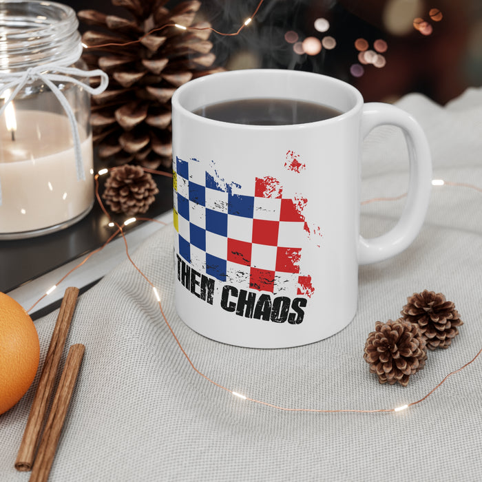 COFFEE FIRST THEN CHAOS - COFFEE CUP