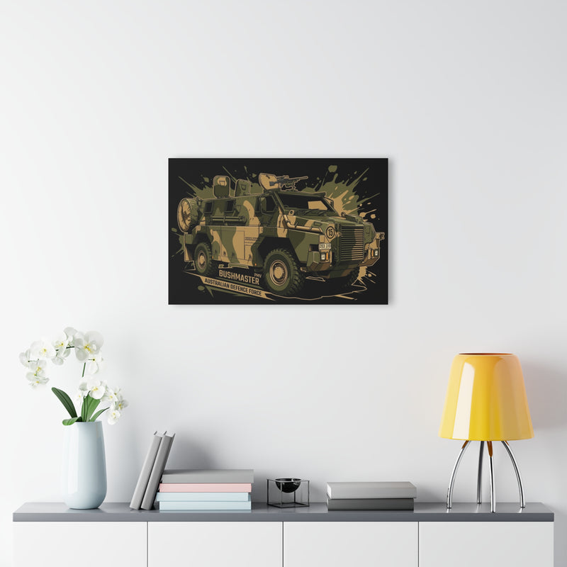 PMV Australian Bushmaster — full front view of print, Australian Warfighters Coffee