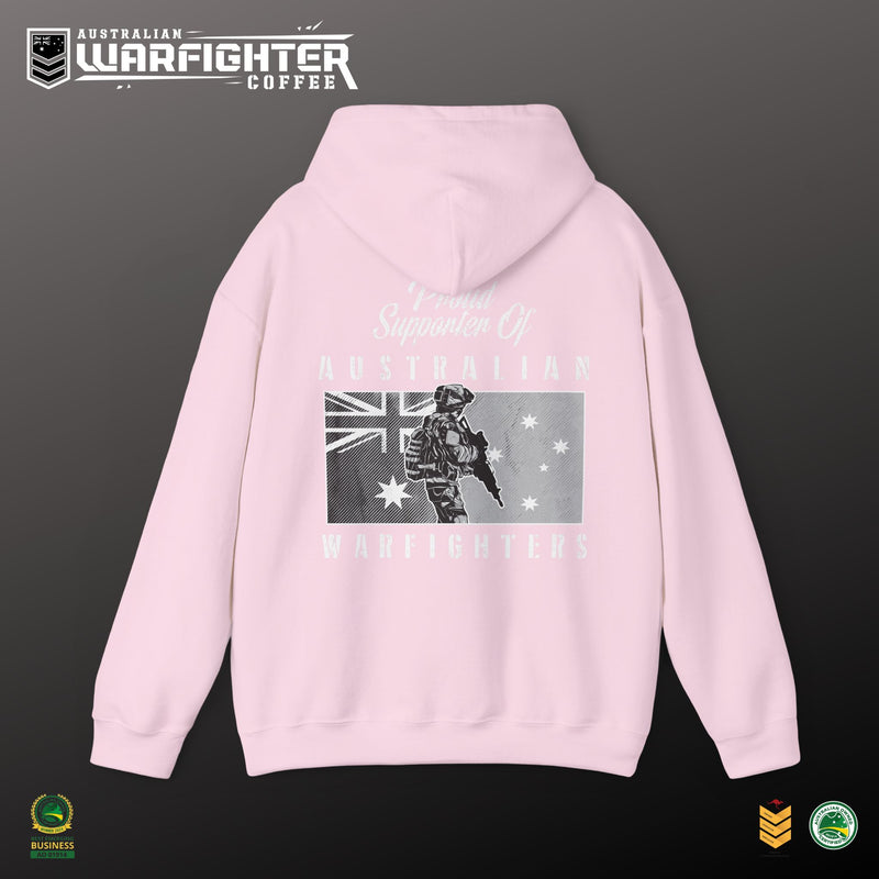 Proud Supporter of Australian Warfighters - Hooded Sweatshirt