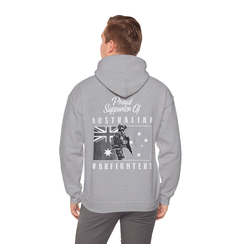 Proud Supporter of Australian Warfighters - Hooded Sweatshirt