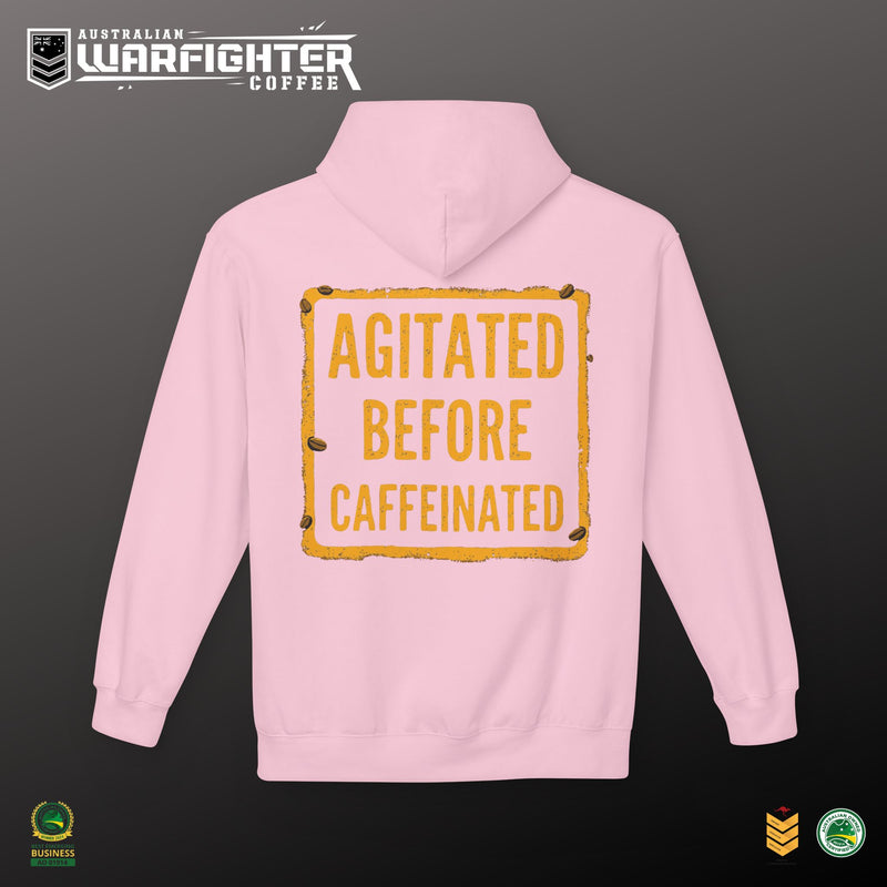 Agitated before Caffeinated Unisex Midweight Fleece