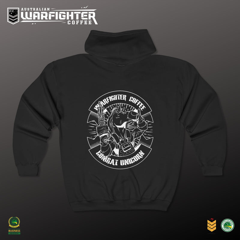 Combat Unicorn - Zipper Hoodie