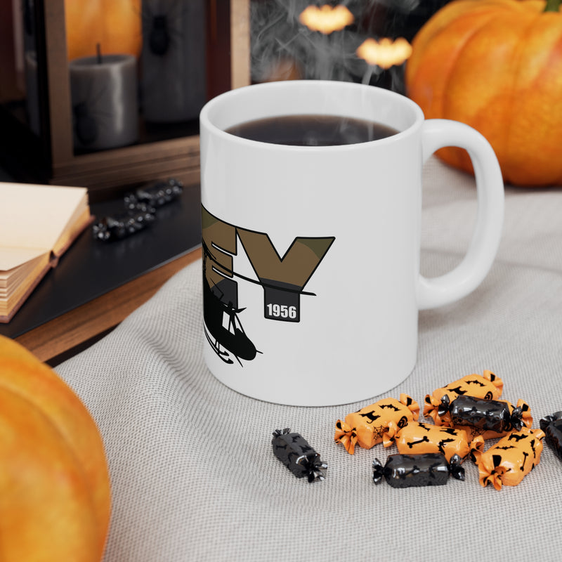 Huey UH-1 Ceramic Mug | Military Aviation Coffee Mug