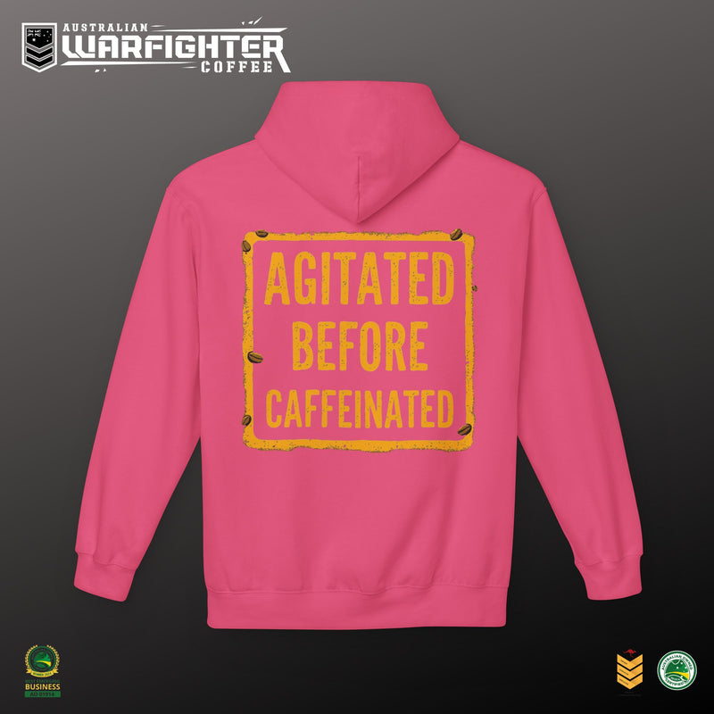 Agitated before Caffeinated Unisex Midweight Fleece