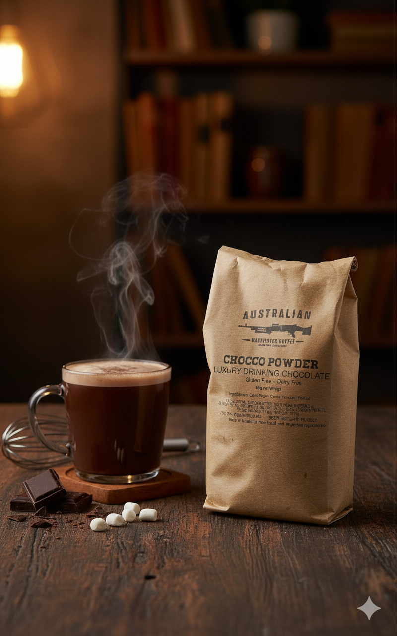 Chocco's Hot Chocolate Powder - Rich Australian Drinking Chocolate 1kg