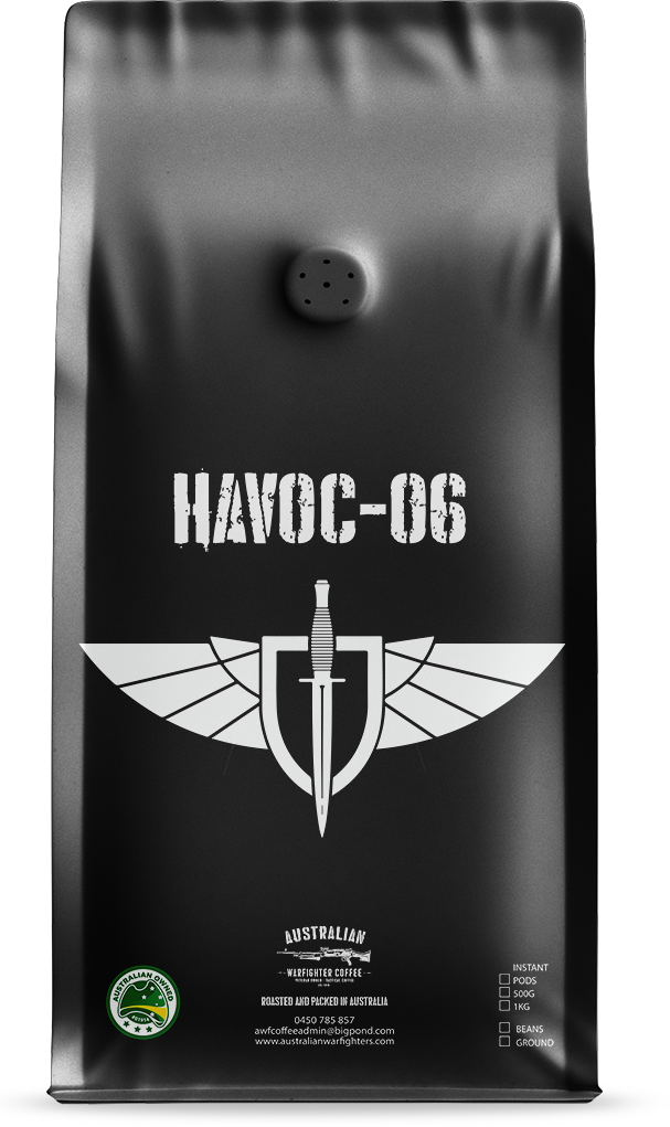 Australian Warfighters Coffee - HAVOC-06 Blend