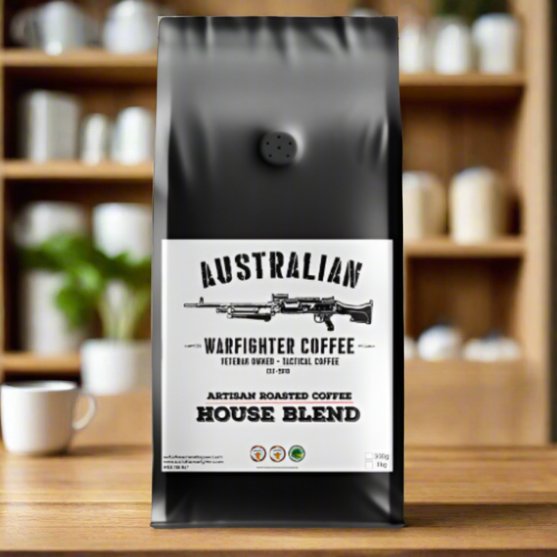 House Blend 500g - Award-Winning Veteran Coffee Australia