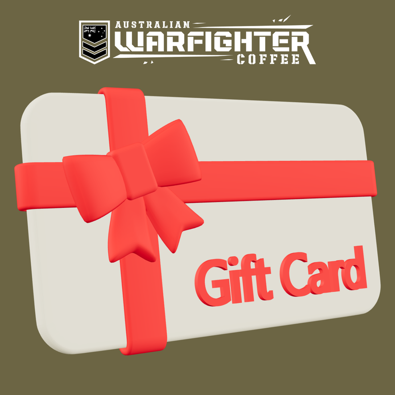 Australian Warfighters Coffee Gift Card - Australian Warfighters Coffee
