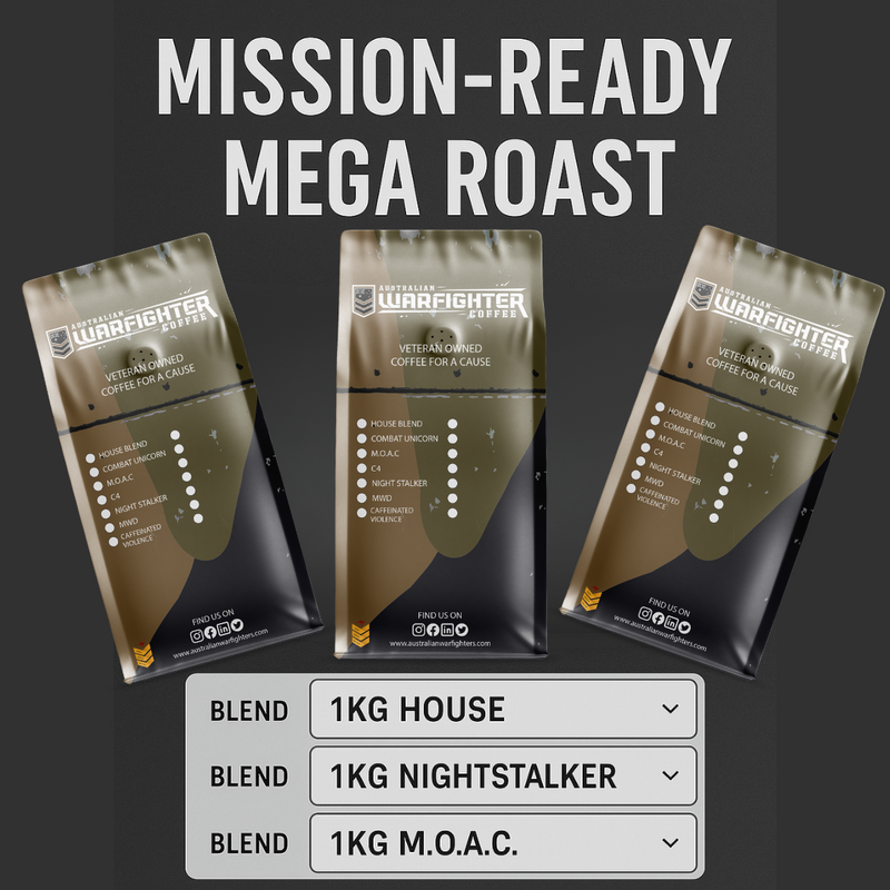 Mission-Ready Mega Roast Beans