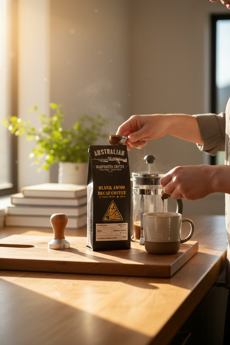 Blank Ammo Decaf Coffee Blend (Medium Roast)
