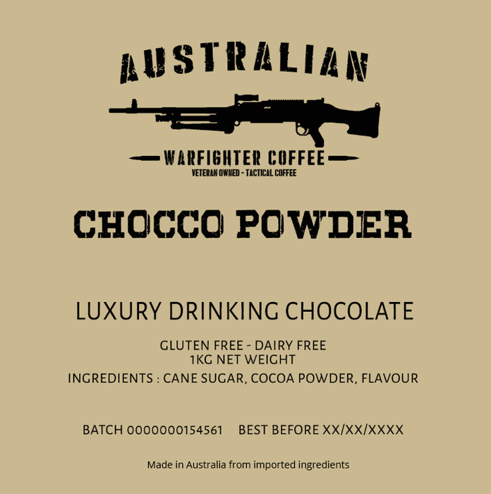 CHOCCO POWDER - AustralianWarfighters